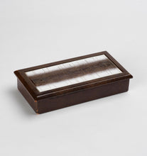 Load image into Gallery viewer, Enamel and Leather Box