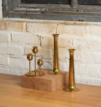 Load image into Gallery viewer, Kolbäck Studio and Torben Ørskov &amp; Co. Brass Candle Holders