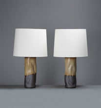Load image into Gallery viewer, Tall Undulating Cylinder Table Lamps