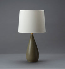 Load image into Gallery viewer, Lichen Green Haresfur Table Lamp