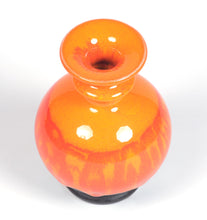 Load image into Gallery viewer, Orange Pop Art Vase Set