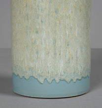 Load image into Gallery viewer, Buff and Aquamarine Haresfur Table Lamps