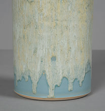 Load image into Gallery viewer, Buff and Aquamarine Haresfur Table Lamps