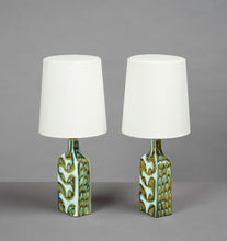 Load image into Gallery viewer, Dove + Fish Motif Table Lamp Set