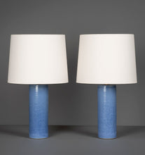 Load image into Gallery viewer, Sapphire Blue Haresfur Table Lamps