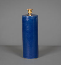 Load image into Gallery viewer, Indigo Blue Haresfur Table Lamps