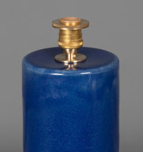 Load image into Gallery viewer, Indigo Blue Haresfur Table Lamps