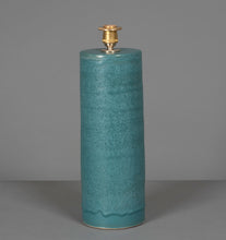 Load image into Gallery viewer, Teal Haresfur Table Lamps