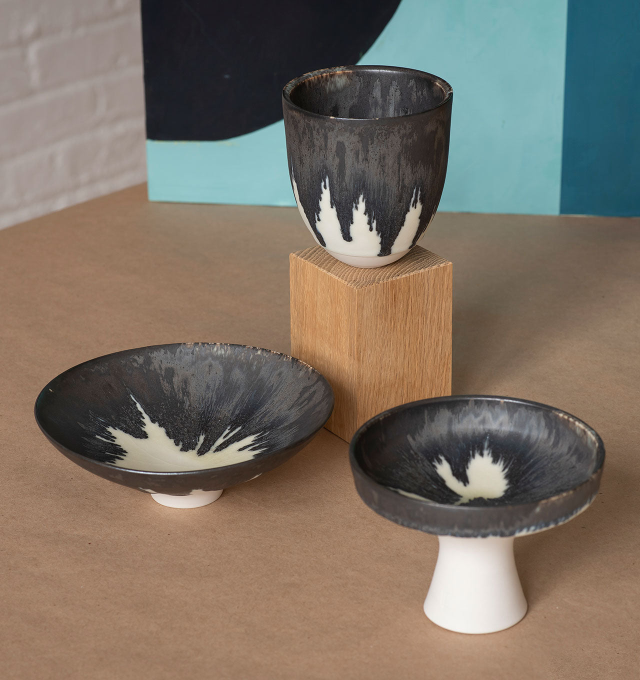 Bronze + White Porcelain Collection