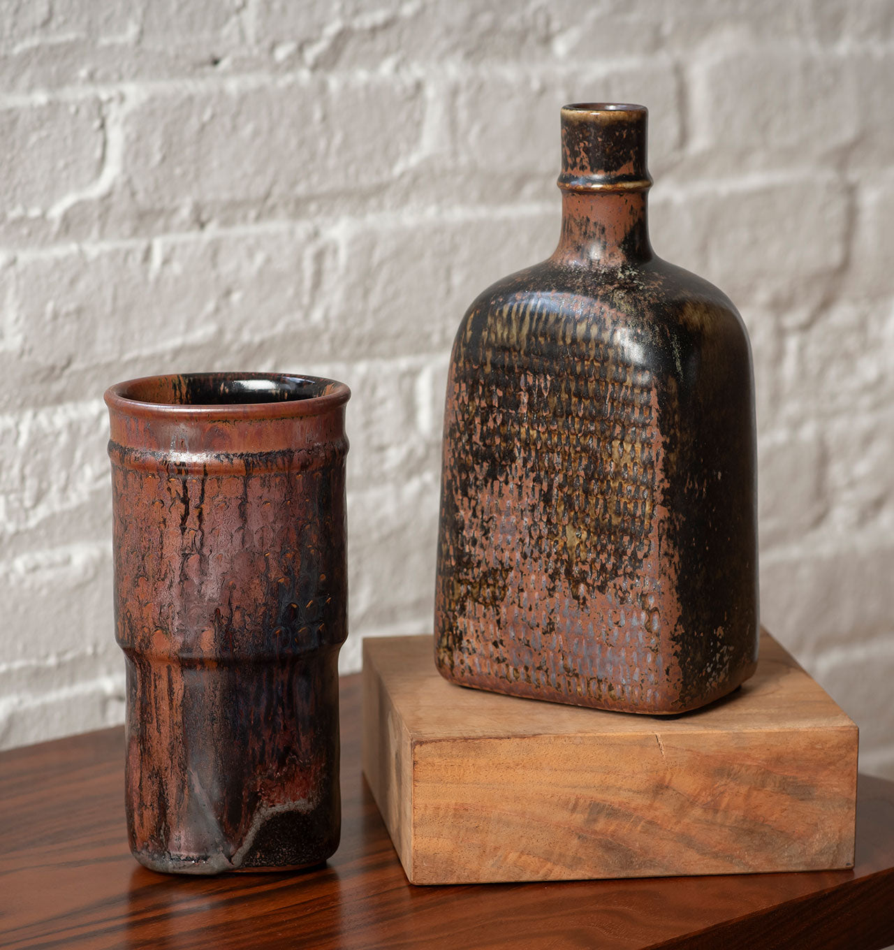Stig Lindberg Tenmoku Vessels