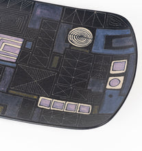 Load image into Gallery viewer, Geometric Sgrafitto Plate