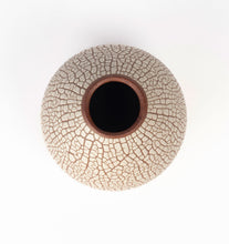 Load image into Gallery viewer, "Snakeskin" Glazed Vase
