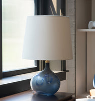 Holmegaard Asymmetrical Glass Table Lamp