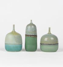 Load image into Gallery viewer, Meadow Green + Turquoise Vessel Collection