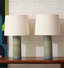 Load image into Gallery viewer, Misty Sage Haresfur Table Lamps