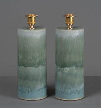 Load image into Gallery viewer, Coastal Jade Haresfur Table Lamps