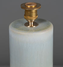 Load image into Gallery viewer, Celadon Cream Haresfur Table Lamps