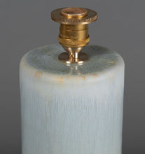 Load image into Gallery viewer, Celadon Cream Haresfur Table Lamps