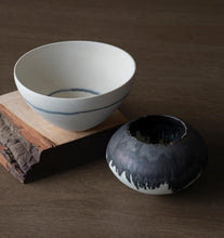Load image into Gallery viewer, Bronze White and Blue Line Series Bowls