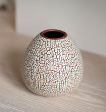 Load image into Gallery viewer, "Snakeskin" Glazed Vase