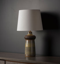 Load image into Gallery viewer, Incised Khaki Table Lamp