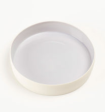 Load image into Gallery viewer, White and Lavender Nested Cylindrical Trays