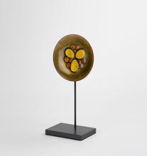 Load image into Gallery viewer, Jewel Motif Enamel Plates on Stand Set