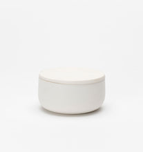 Load image into Gallery viewer, Porcelain Egg and Small Flat Lidded Jar
