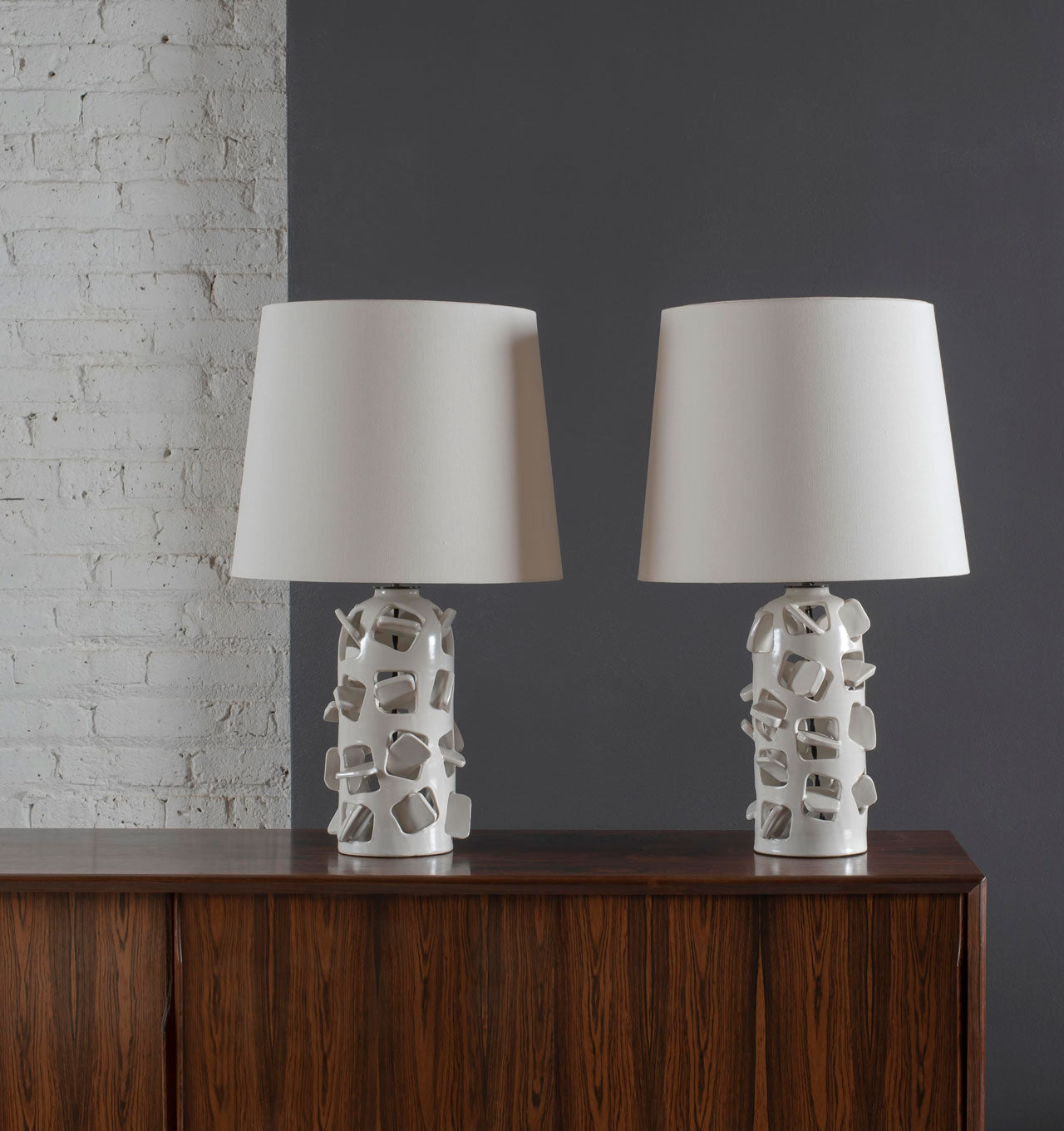 Window Table Lamp Set Small