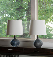 Load image into Gallery viewer, Holmegaard Asymmetrical Glass Table Lamp Set