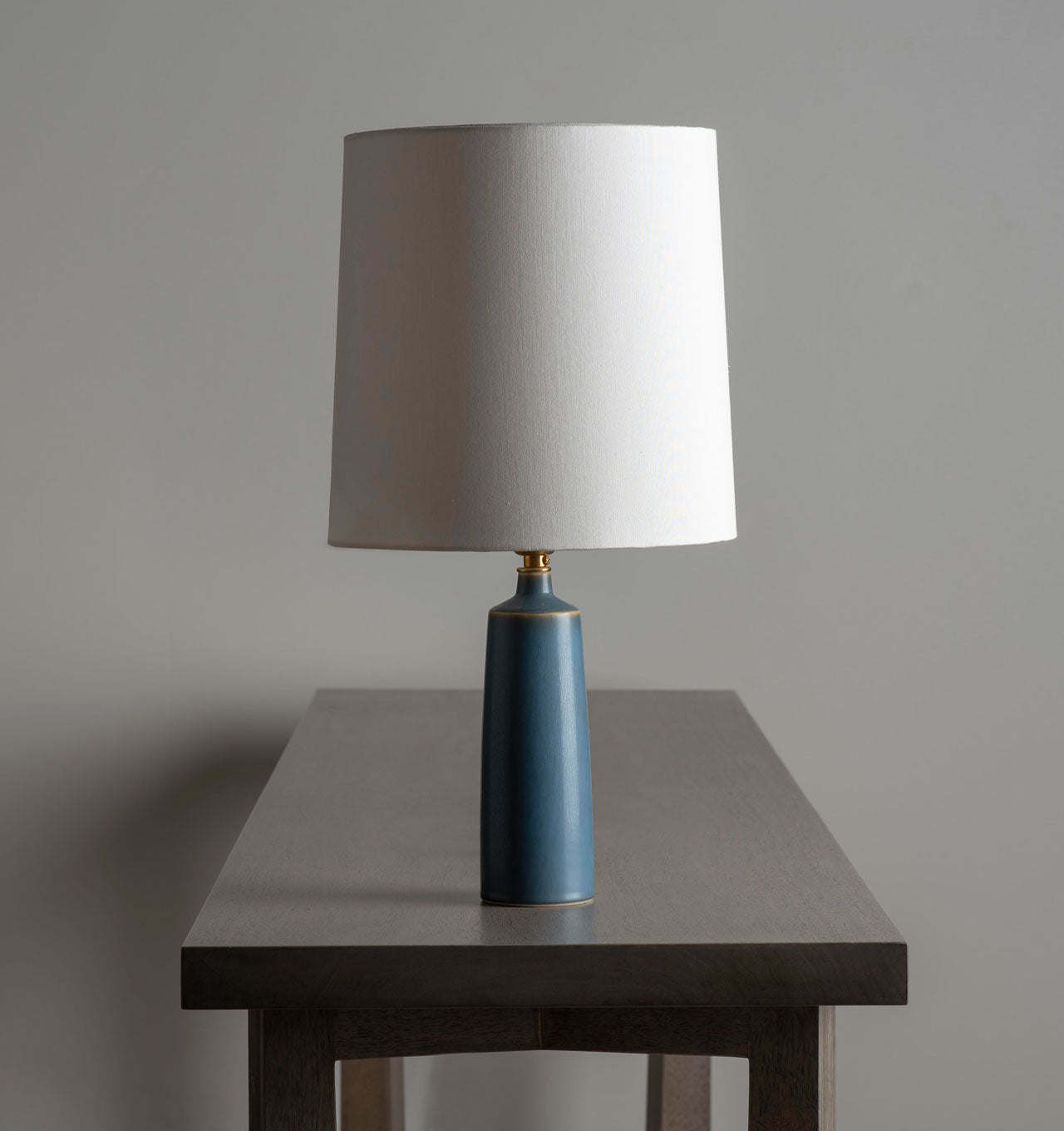 Windsor Blue Haresfur Table Lamp