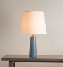 Load image into Gallery viewer, Dove Blue Haresfur Table Lamp