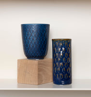 Cobalt Blue Vase Set