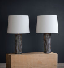Load image into Gallery viewer, Tall Undulating Cylinder Table Lamps