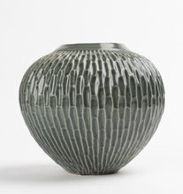 Load image into Gallery viewer, Jade Carved Globe Vase