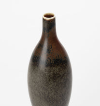Load image into Gallery viewer, CHS Tenmoku Glaze Vases + Mottled Glaze Vessel