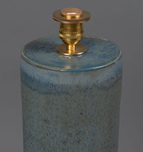 Load image into Gallery viewer, Cornflower Blue Haresfur Table Lamps