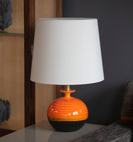 Orange Pop Art Table Lamp