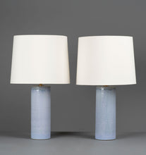 Load image into Gallery viewer, Pale Blue Haresfur Table Lamps