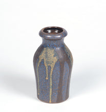 Load image into Gallery viewer, Model 523-18 Drip Glaze Vase + Carved Bowl