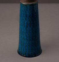 Load image into Gallery viewer, Turquoise Glazed and Matte Brown Table Lamp