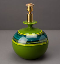 Load image into Gallery viewer, Chartreuse Pop Art Table Lamp Set